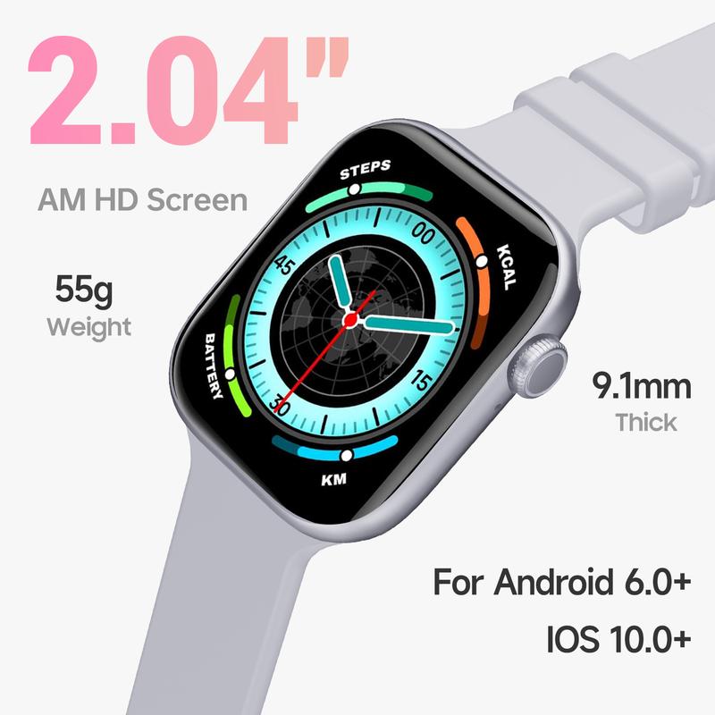 Pandyla All-in-One Smart Watch|2.04" Screen, 100+ Sports Modes