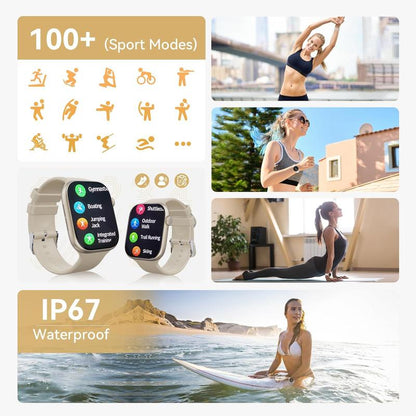 Pandyla All-in-One Smart Watch｜2.04" Screen, 100+ Sports Modes