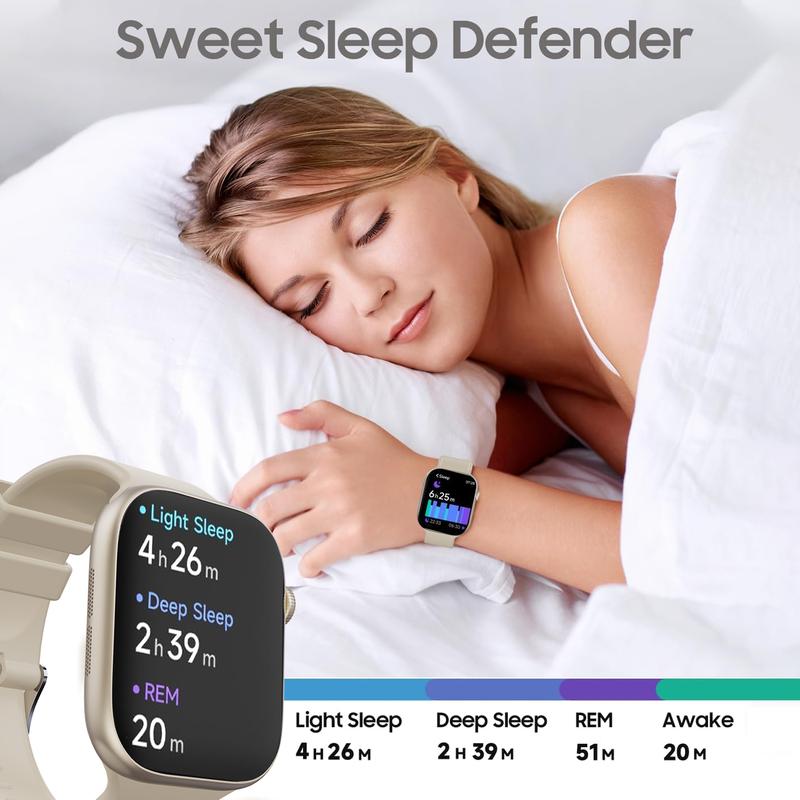 Pandyla All-in-One Smart Watch｜2.04" Screen, 100+ Sports Modes