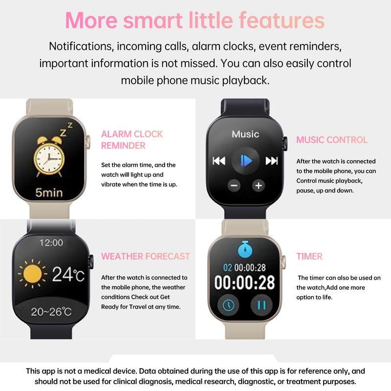 Pandyla All-in-One Smart Watch｜2.04" Screen, 100+ Sports Modes